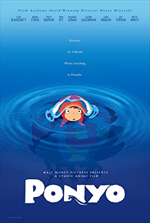 Ponyo (2008) poster