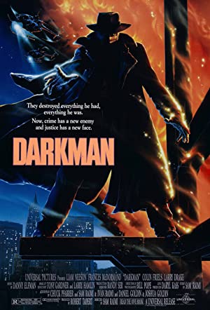 Darkman (1990) poster